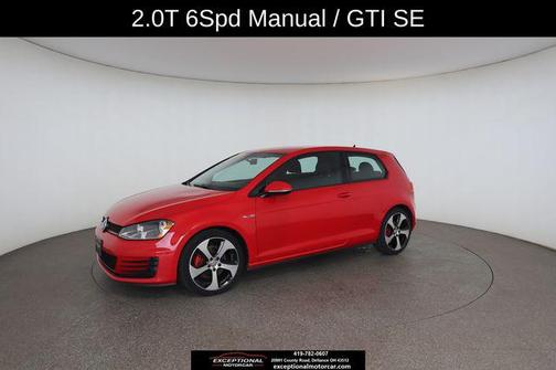 Tornado Red 2015 Volkswagen Golf GTI 2.0T S 4-Door