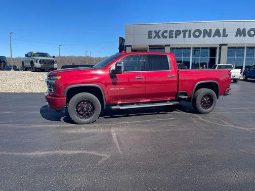 Cajun Red Tintcoat 2020 Chevrolet Silverado 3500 High Country