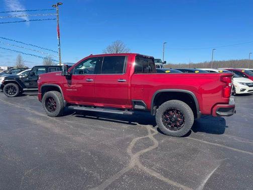 Cajun Red Tintcoat 2020 Chevrolet Silverado 3500 High Country