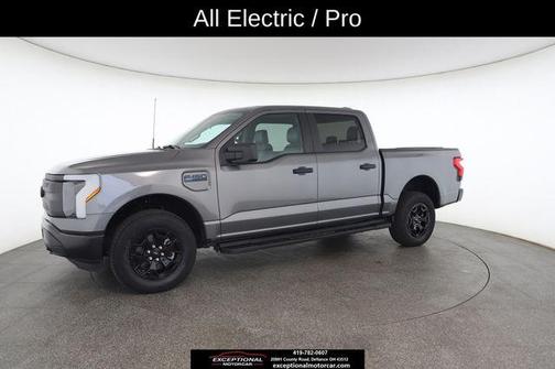 CARBONIZED GRAY METALLIC 2025 Ford F-150 Lightning Pro