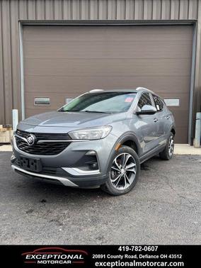 Satin Steel Metallic 2021 Buick Encore GX Select