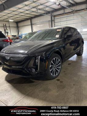 Stellar Black Metallic 2024 Cadillac LYRIQ Sport
