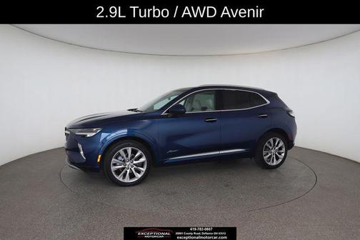 Sapphire Metallic 2023 Buick Envision Avenir AWD