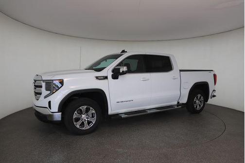 Summit White 2023 GMC Sierra 1500 SLE