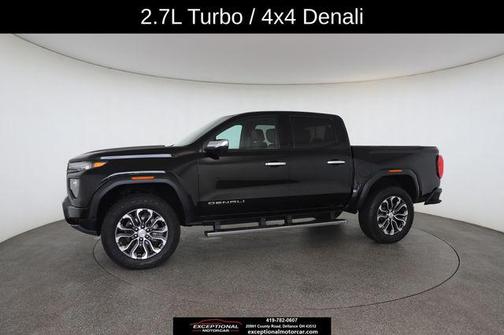 Onyx Black 2025 GMC Canyon Denali