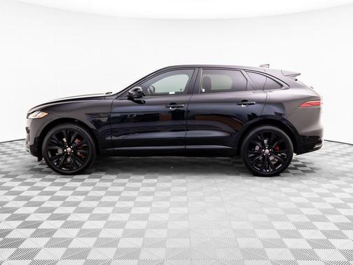 Santorini Black 2021 Jaguar F-PACE R-Dynamic S P400 AWD Automatic