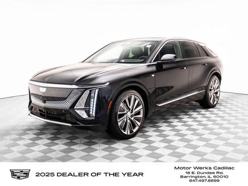 Stellar Black Metallic 2025 Cadillac LYRIQ Luxury