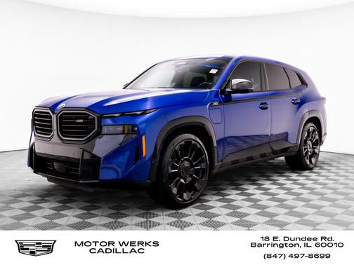 Marina Bay Blue Metallic 2023 BMW XM Base