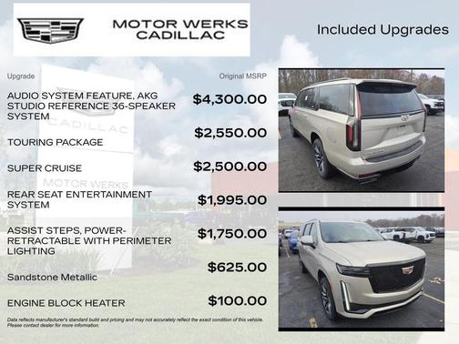 2022 Cadillac Escalade ESV Sport