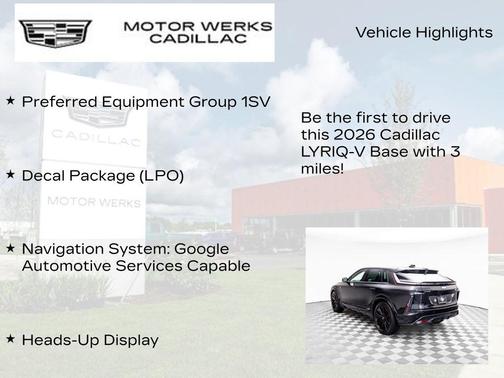 2026 Cadillac LYRIQ V