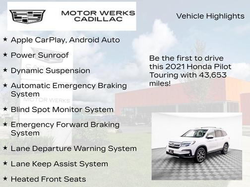 2021 Honda Pilot Touring 8-Passenger