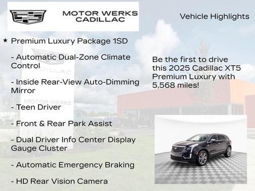 2025 Cadillac XT5 Premium Luxury