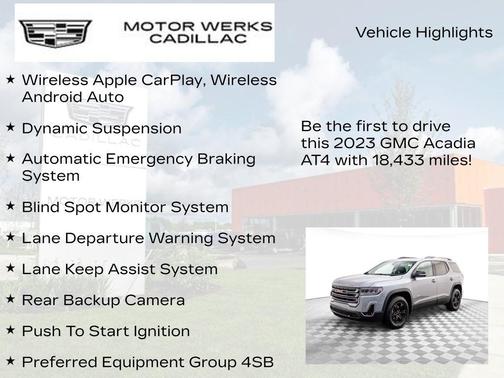 2023 GMC Acadia AWD AT4