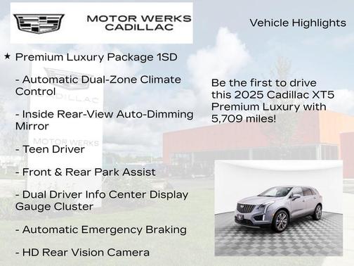 2025 Cadillac XT5 Premium Luxury