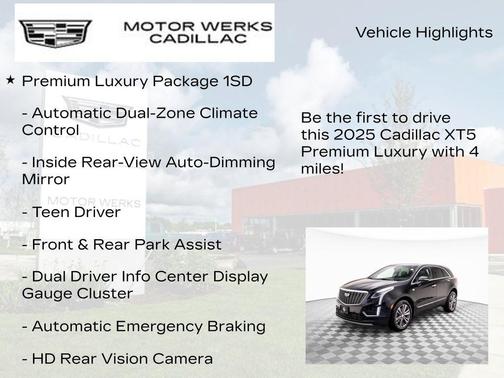 2025 Cadillac XT5 Premium Luxury