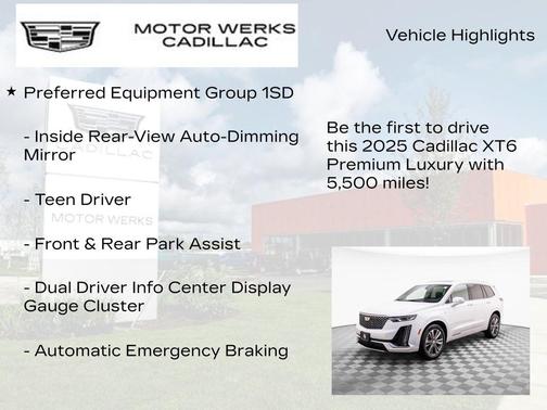 2025 Cadillac XT6 Premium Luxury AWD
