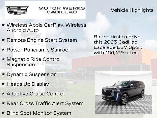 2023 Cadillac Escalade ESV Sport
