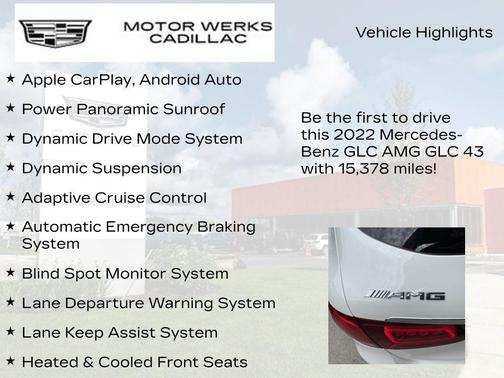 2022 Mercedes-Benz AMG GLC 43 4MATIC