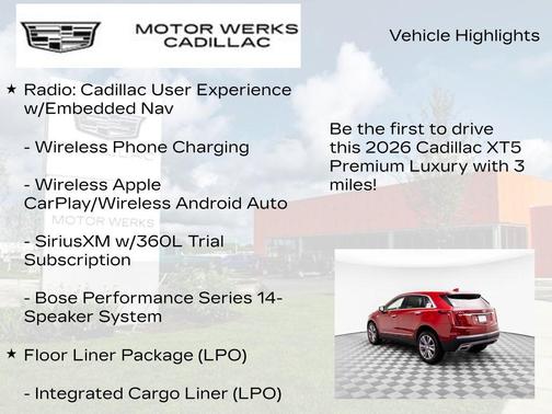 2026 Cadillac XT5 Premium Luxury
