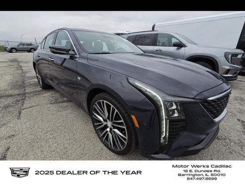 Midnight Sky Metallic 2025 Cadillac CT5 Premium Luxury