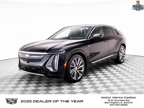 Stellar Black Metallic 2025 Cadillac LYRIQ Luxury