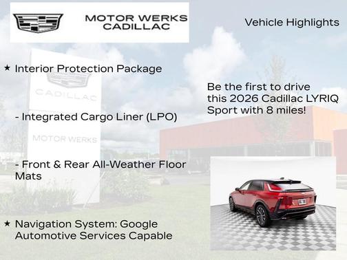 2026 Cadillac LYRIQ Sport