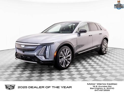 Argent Silver Metallic 2025 Cadillac LYRIQ Luxury