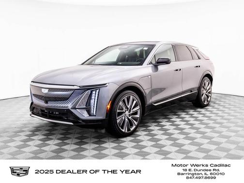 Argent Silver Metallic 2025 Cadillac LYRIQ Luxury