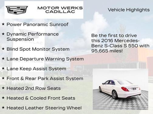 2016 Mercedes-Benz S-Class 4MATIC