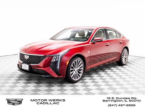 Radiant Red Tintcoat 2026 Cadillac CT5 Premium Luxury