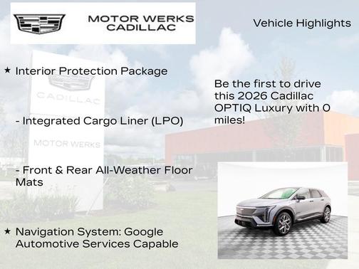 2026 Cadillac OPTIQ Luxury