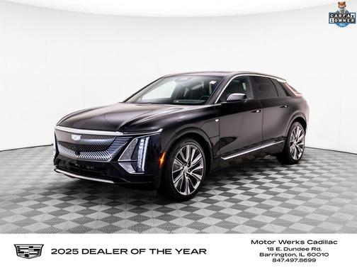 Stellar Black Metallic 2025 Cadillac LYRIQ Luxury