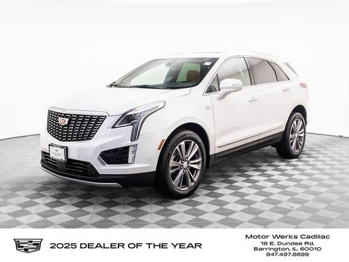 Crystal White Tricoat 2026 Cadillac XT5 Premium Luxury