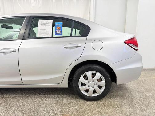 Silver 2015 Honda Civic LX