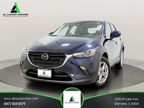 Deep Crystal Blue Mica 2021 Mazda CX-3 Sport