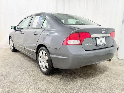 Gray 2010 Honda Civic LX