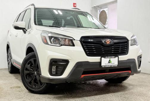 Crystal White Pearl 2020 Subaru Forester Sport