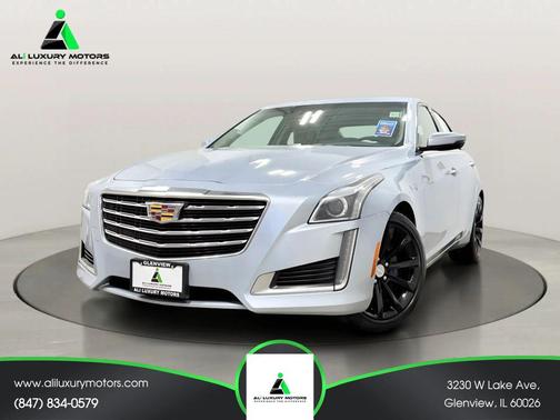 Blue 2017 Cadillac CTS 3.6L Luxury