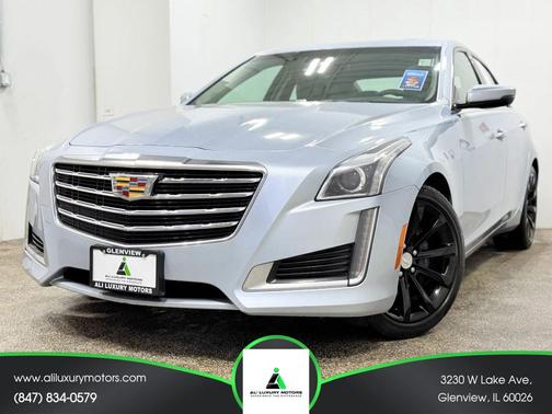 Blue 2017 Cadillac CTS 3.6L Luxury