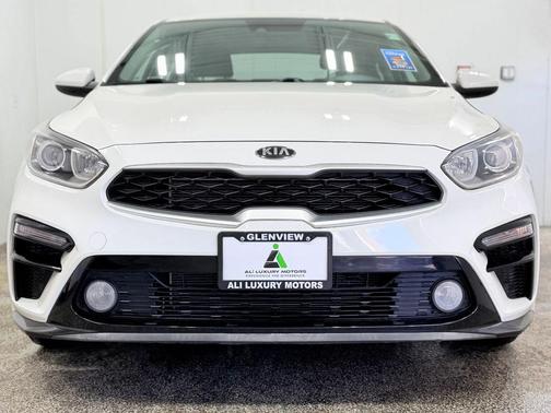 Clear White 2019 Kia Forte LXS