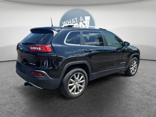 Diamond Black 2017 Jeep Cherokee Limited