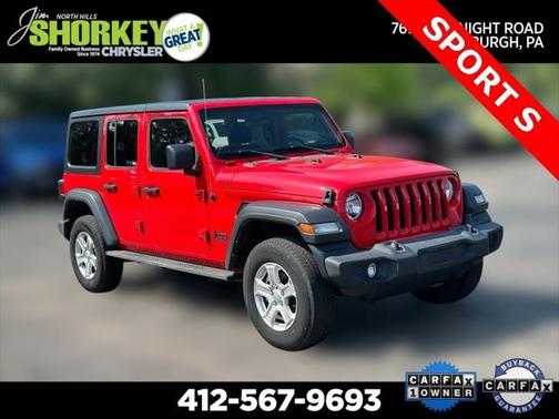 2022 Jeep Wrangler Unlimited Sport S 4x4