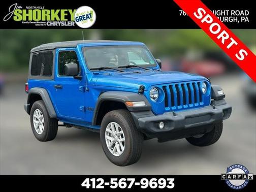 2023 Jeep Wrangler 2-Door Sport S 4x4