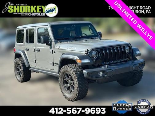 2022 Jeep Wrangler Unlimited Willys 4x4