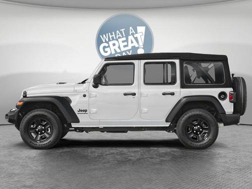 Bright White Clearcoat 2026 Jeep Wrangler Sahara