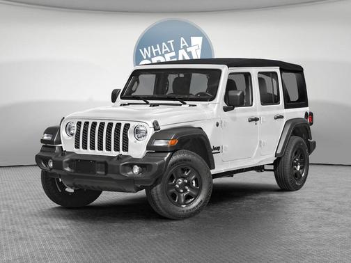 Bright White Clearcoat 2026 Jeep Wrangler Sahara