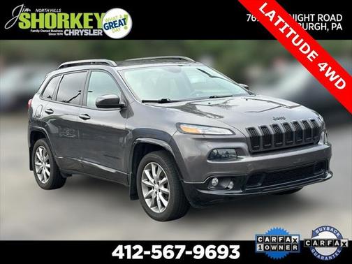 2018 Jeep Cherokee Latitude Tech Connect 4x4