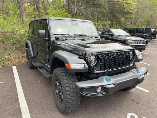 Black Clearcoat 2024 Jeep Wrangler 4xe Sport