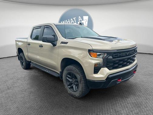 Sand Dune Metallic 2022 Chevrolet Silverado 1500 Custom Trail Boss