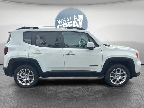 Alpine White Clearcoat 2021 Jeep Renegade Latitude